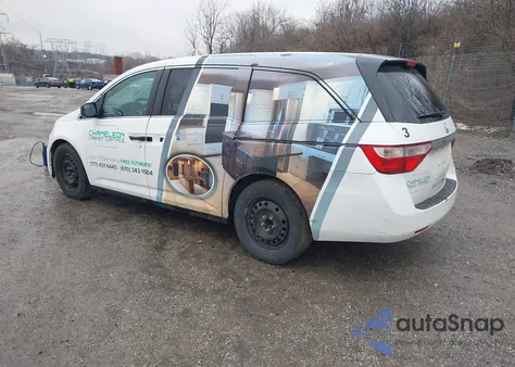 2012 Honda Odyssey Lx from USA, damaged, VIN 5FNRL5H21CB124303